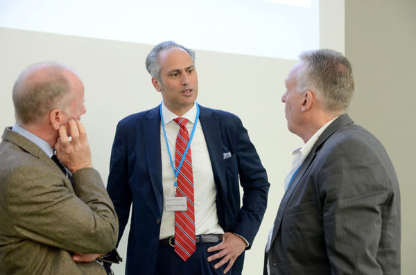 Dr. Michael Pampel, Prof. Dr. Anil-Martin Sinha, Wolfgang Tatzel
